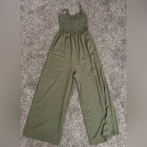 Olive Green Cupshe jumpsuit